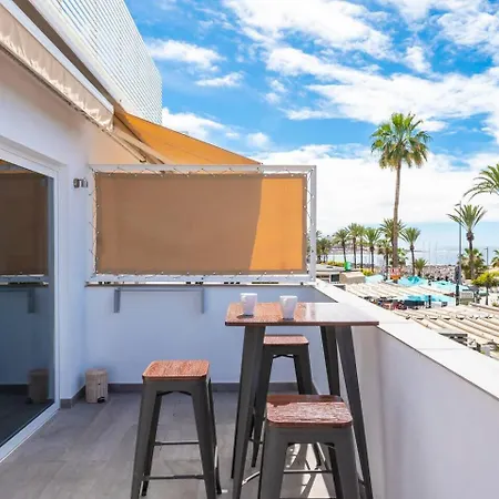 Frente Al Mar Con Gran Terraza פלאייה דה לאס אמריקס