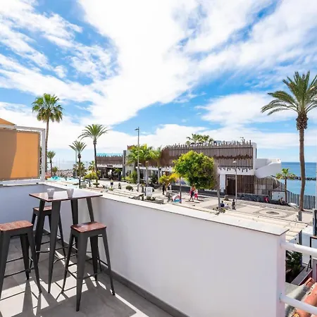 דירה Frente Al Mar Con Gran Terraza פלאייה דה לאס אמריקס