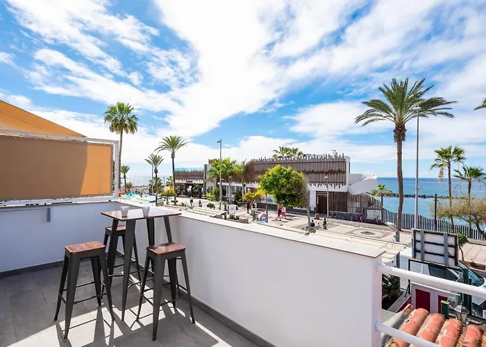 Апартаменты Frente Al Mar Con Gran Terraza Плая-де-лас-Америкас