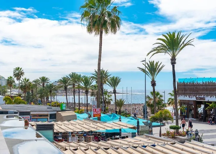 شقة Frente Al Mar Con Gran Terraza بلايا ذي لاس أميريكاس